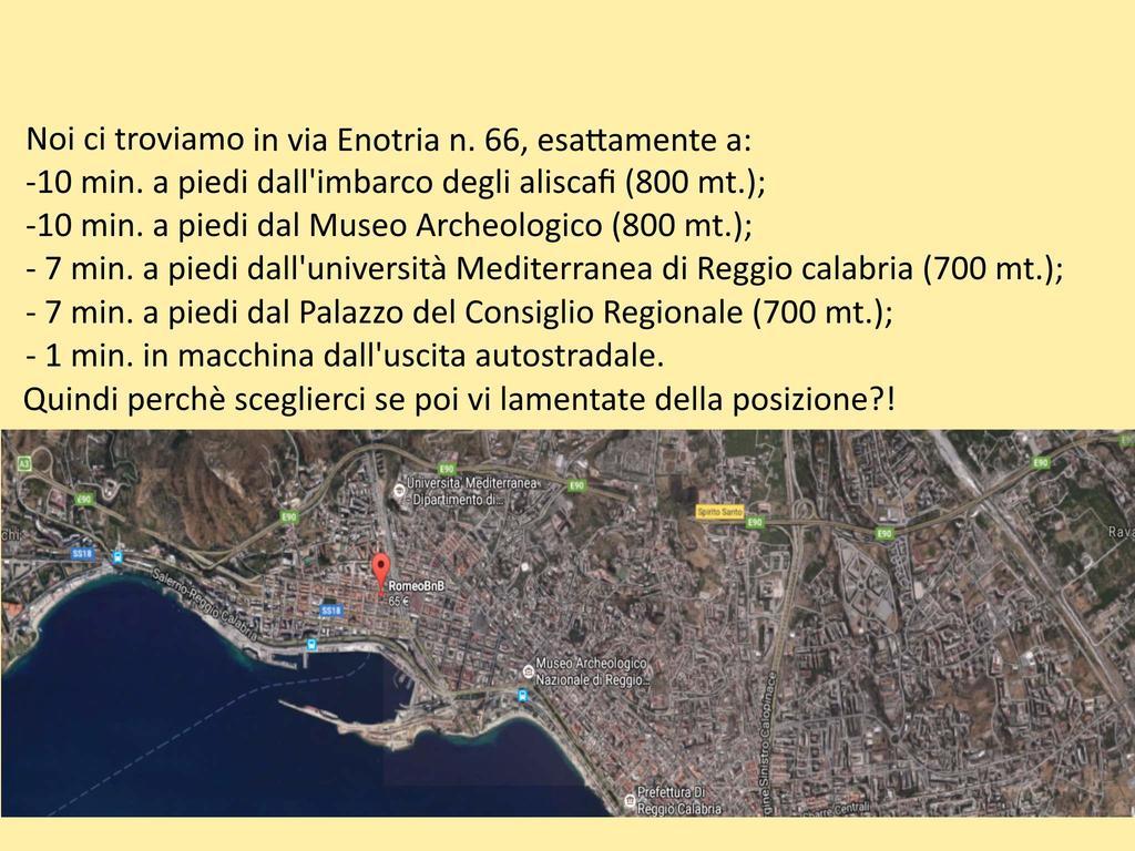 Romeo B&B Reggio Calabria Exterior foto